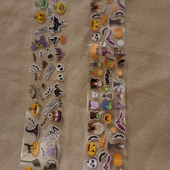 Foil Nail Art Decoration Halloween autumn winter box 10 pieces H2 - Picture 2 of 9